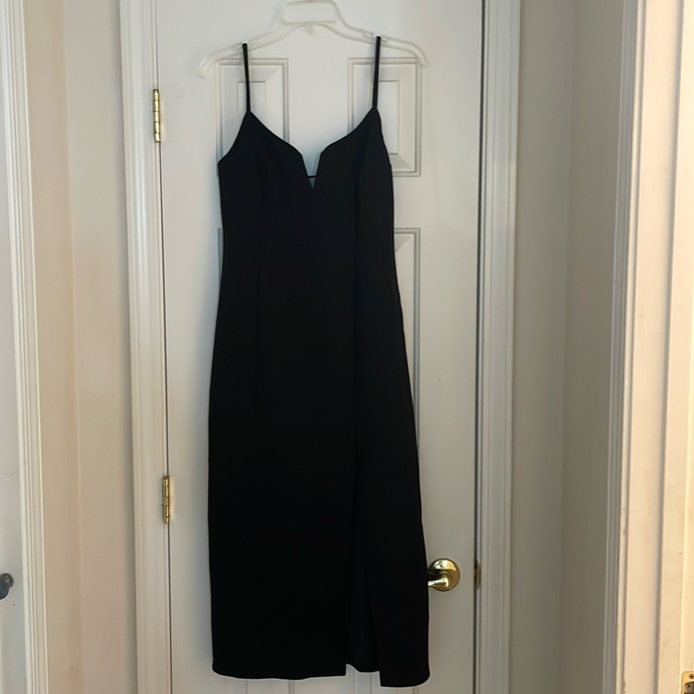 Black Midi Dress